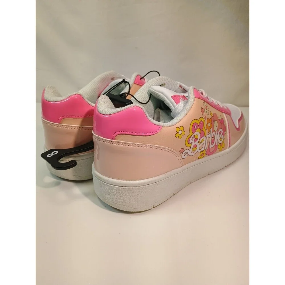 Women's Barbie by Mattel Pink Casual Sneaker Sizes 8 New with Tags